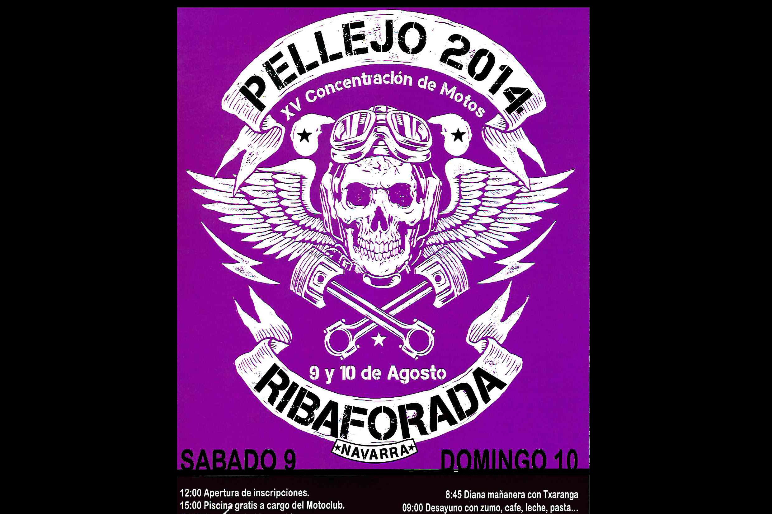 XV Concentración de motos Pellejo 2014