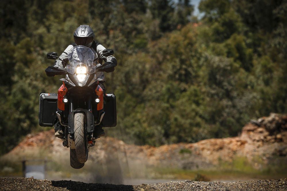 KTM 1190 Adventure Power Parts. Prueba