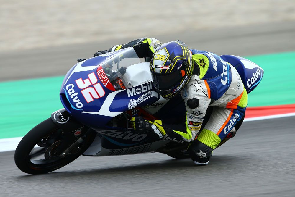 Isaac Viñales, el más rápido de la primera jornada en Moto3
