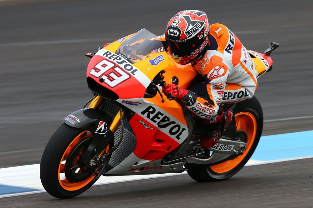 Márquez vuelve por sus fueros en los segundos libres