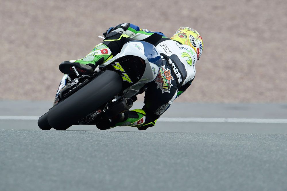 Dominique Aegerter domina el FP2 de Moto2