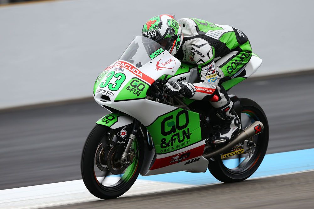 Bastianini manda en el arranque del GP de la República Checa