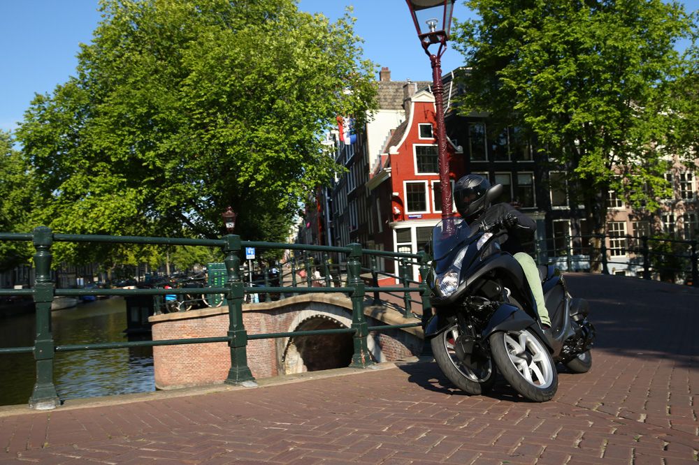 Yamaha Tricity 125. Prueba