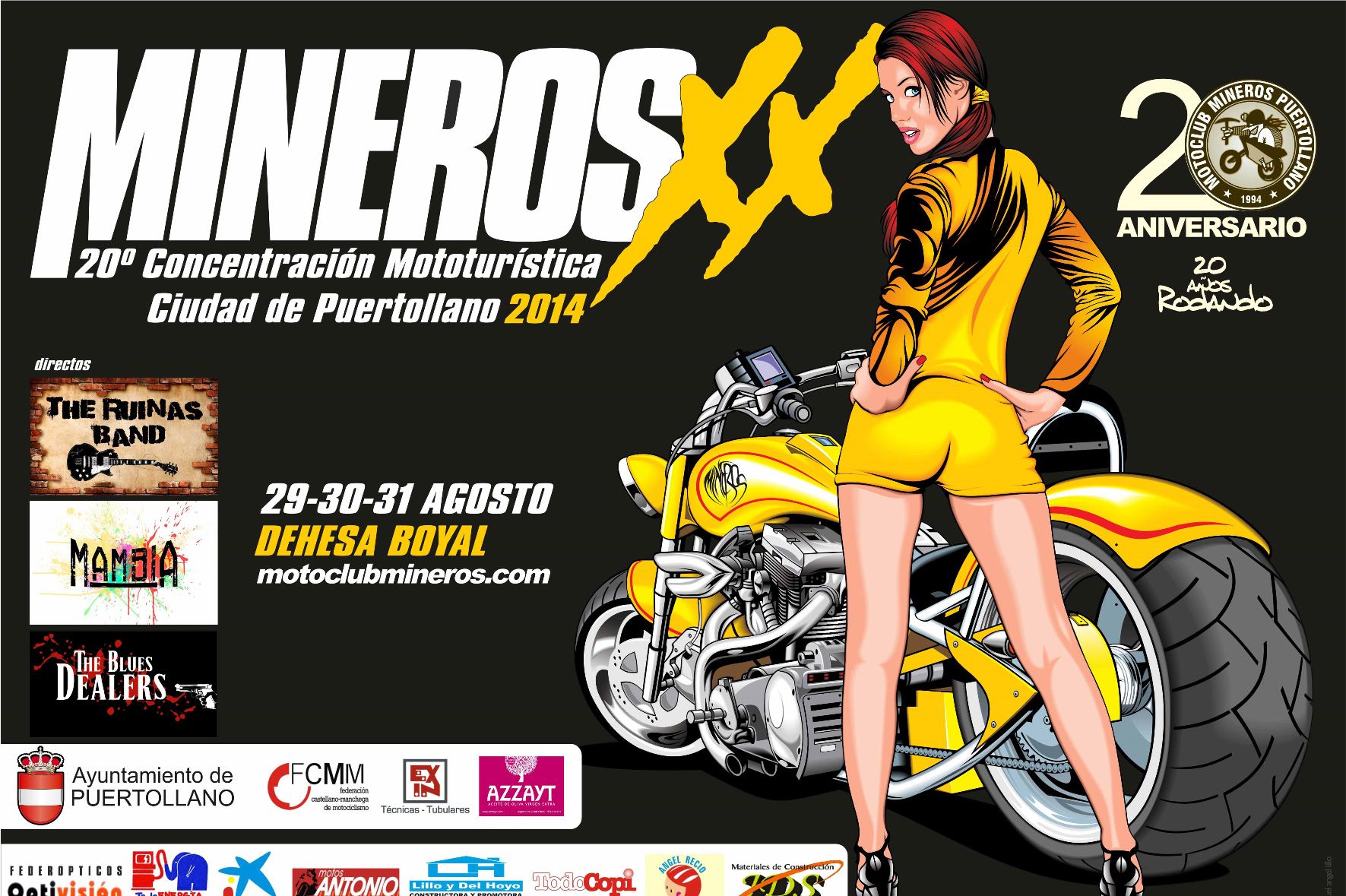 XX Concentración Mototurística Mineros 2014