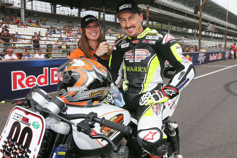 Jeremy McWilliams con 50 años