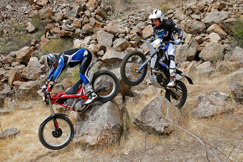 Comparativa excursión: Gas Gas Randonnè 200 frente a Sherco X-Ride 290