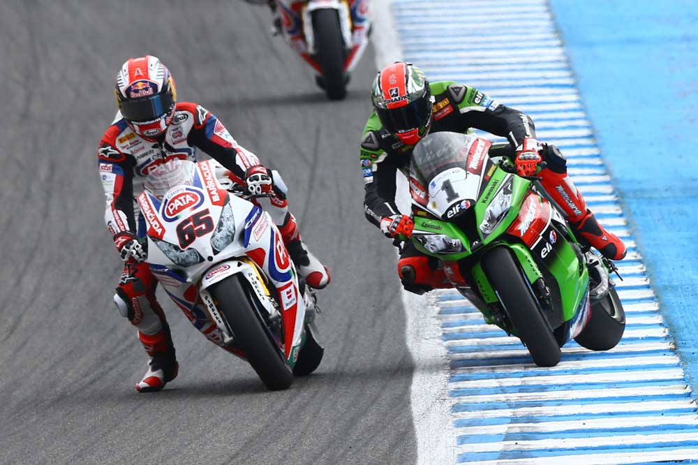 Marco Melandri logra el doblete en Jerez