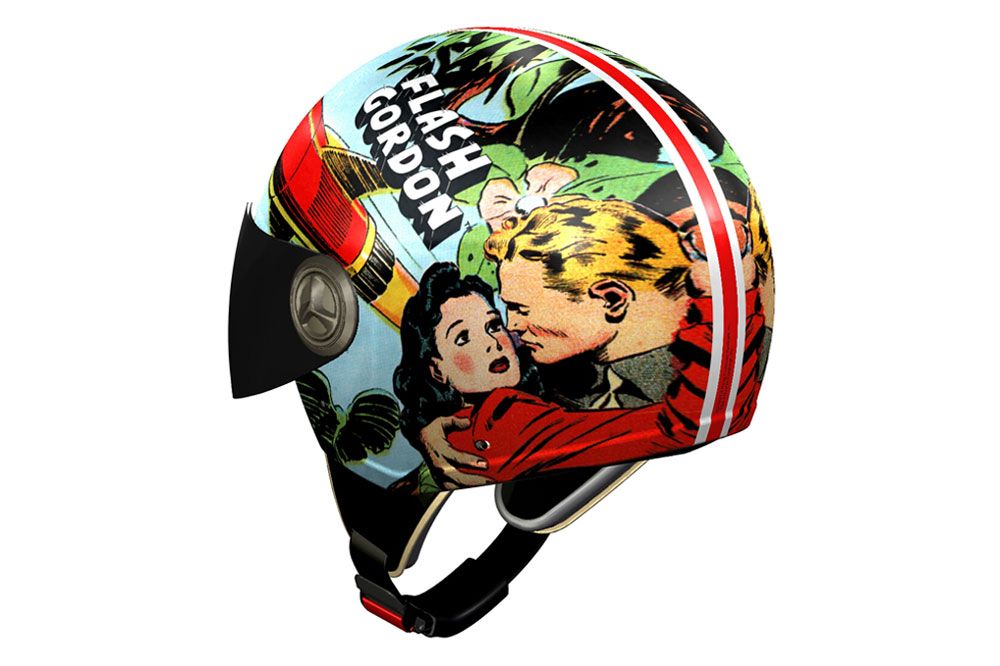 Nueva colección Flash Gordon de Cascos NZI