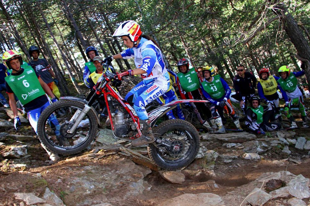 El equipo español femenino subcampeón en el Trial de las Naciones