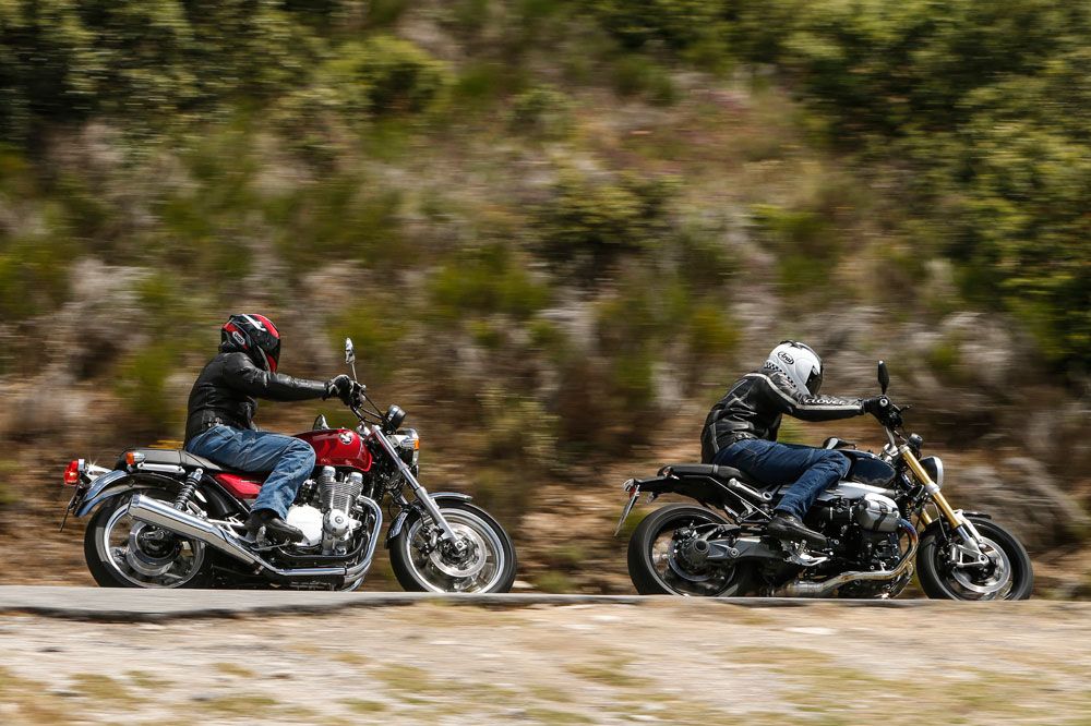Comparativa BMW R nineT- Honda CB1100EX