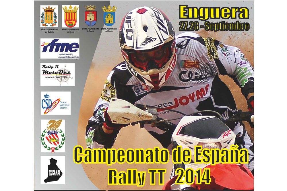 Enguera acoge la segunda prueba del Campeonato de España de Rally TT