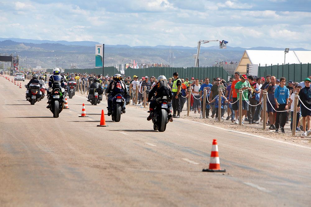 El plan de accesos para el Gran Premio de Aragón se activará este jueves