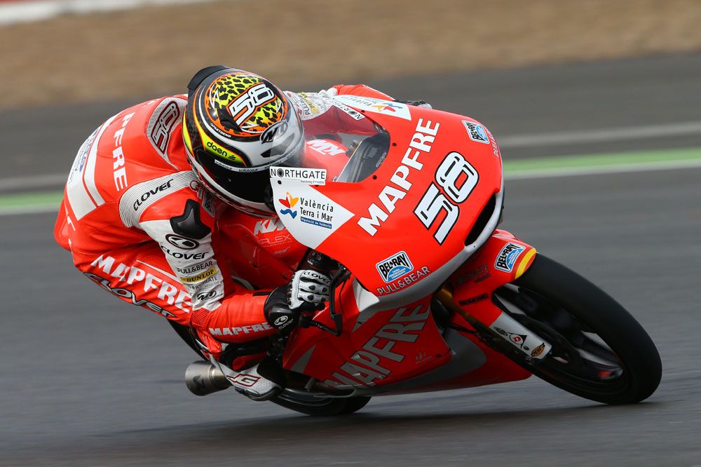 Juanfran Guevara encabeza los terceros libres de Moto3