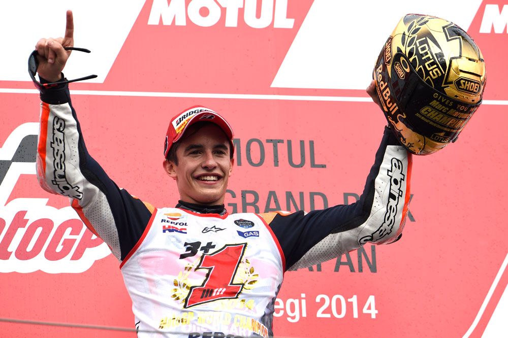 Marc Márquez gana su segundo Mundial de MotoGP en Japón