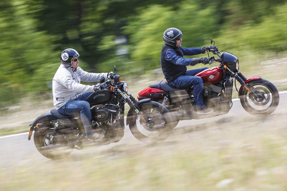 Comparativa Harley-Davidson 883 Sportster Iron y H-D Street 750
