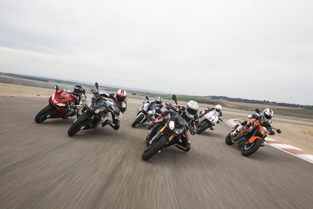Comparativa deportivas y naked 1000: Aprilia, BMW, KTM