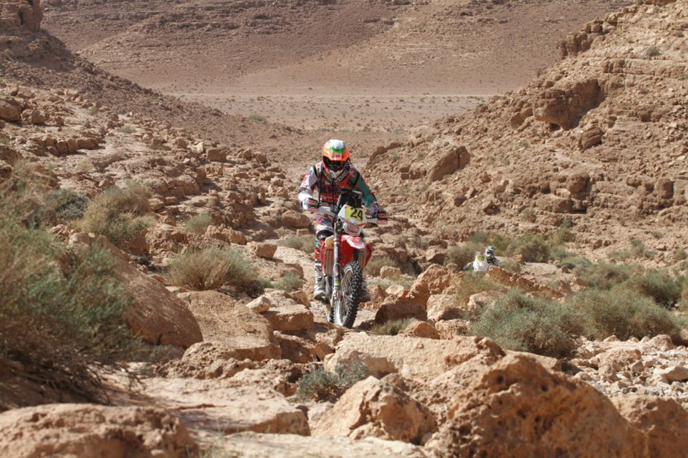 Johnny Aubert se lleva la segunda etapa del  Merzouga Rally