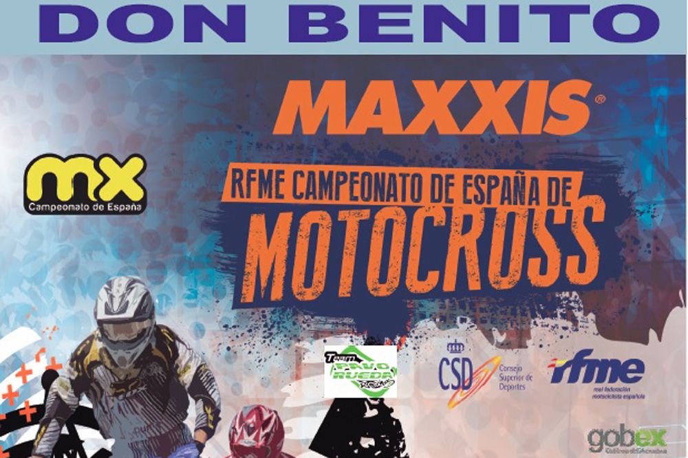 El Campeonato Nacional de Motocross cierra la temporada en Don Benito