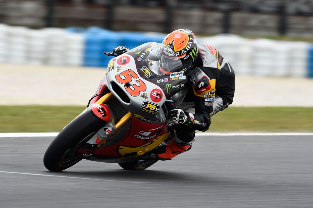 Tito Rabat marca el ritmo en Moto2