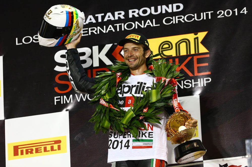 Sylvain Guintoli, campeón del mundo de Superbike