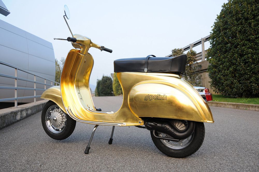 Vespa Polini Gold 23 Quilates