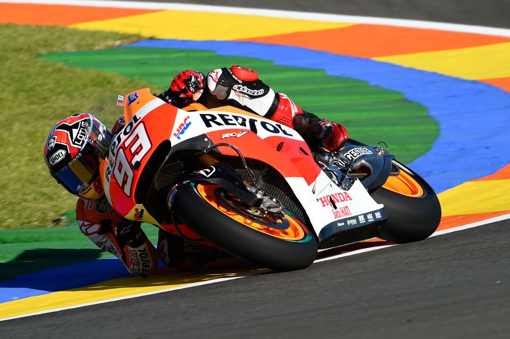 Márquez, el más rápido de la primera jornada
