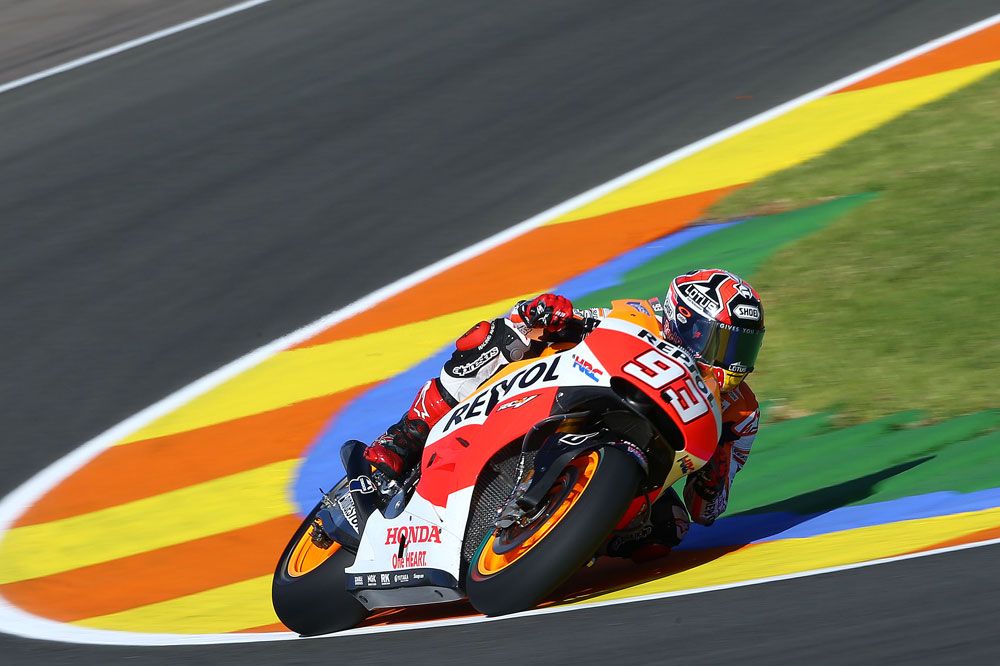 Márquez en Cheste