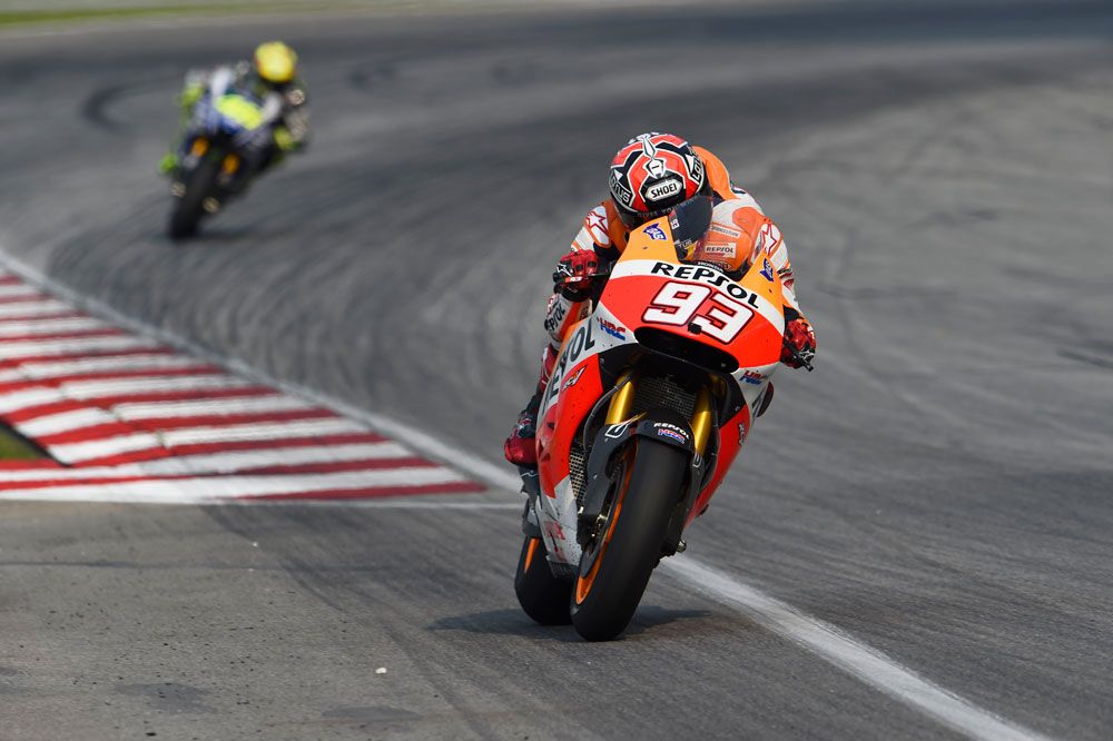 Márquez lidera el FP1 de MotoGP