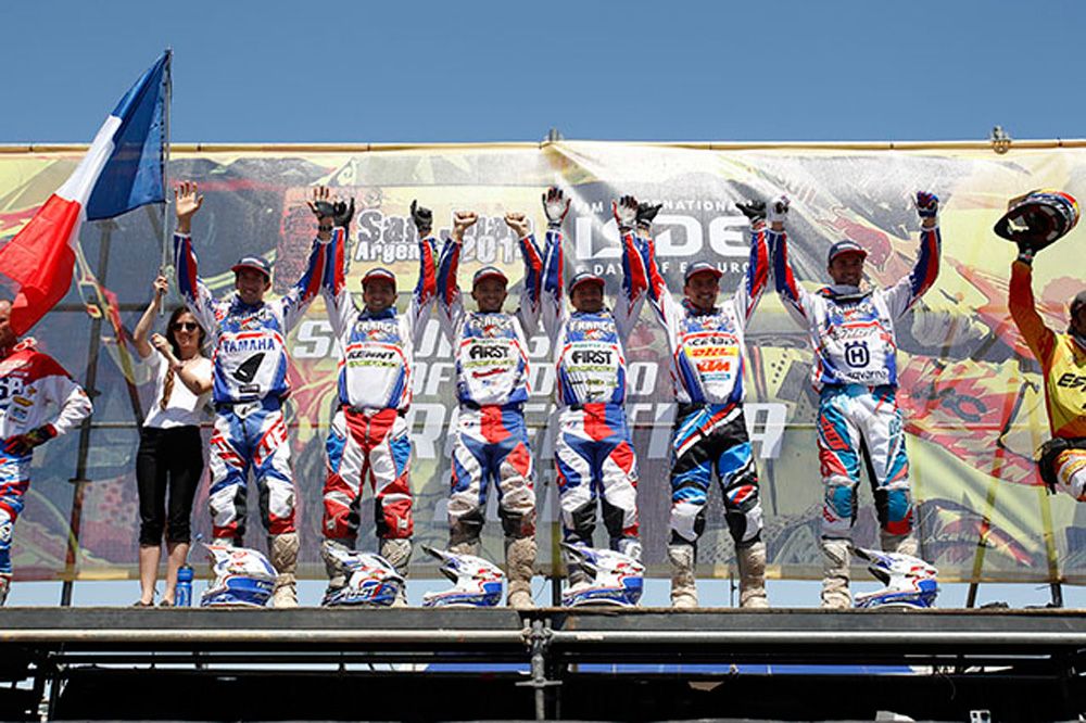 Francia vence en los Seis Días de Enduro. España tercera