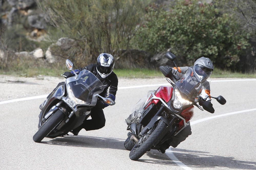 Comparativa Honda Crosstourer- Honda VFR1200F