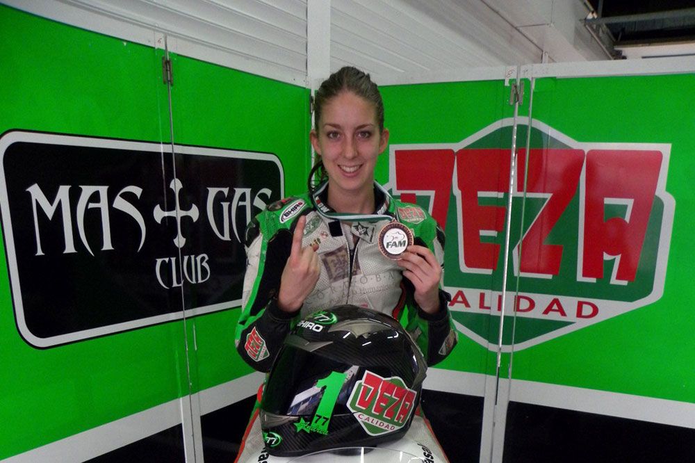 Andrea Sibaja hace historia