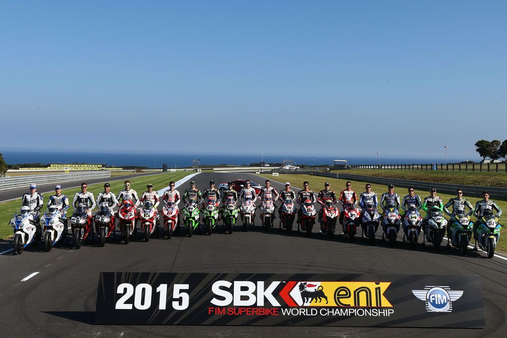 Listado provisional de equipos y pilotos de SBK 2016