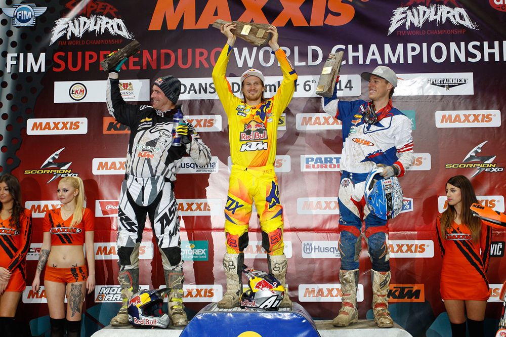Taddy Blazusiak líder absoluto en la primera prueba del Mundial de SuperEnduro