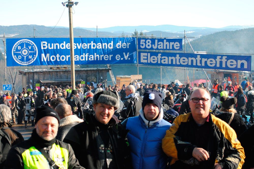 Elefantreffen: vive una aventura invernal