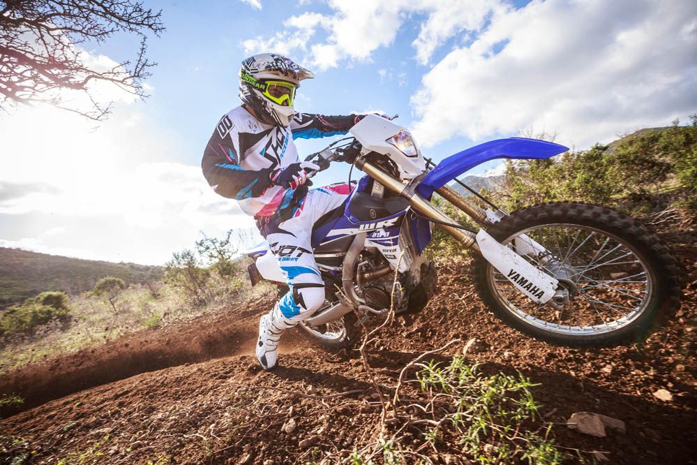 Yamaha WRF 250. Prueba