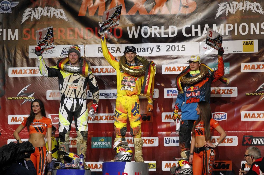 Blazusiak gana la segunda prueba del Mundial de SuperEnduro