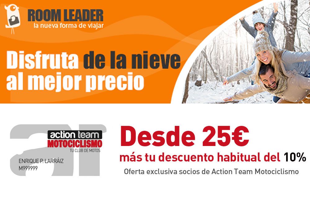 Disfruta de la nieve al mejor precio con Roomleader