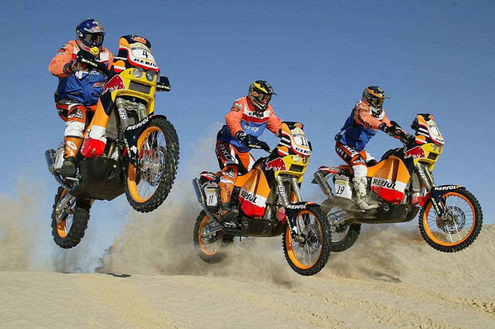 Todas las KTM ganadoras del Dakar