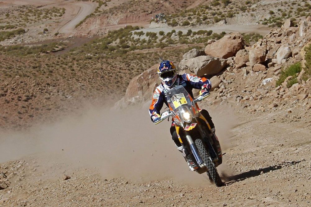 Marc Coma en su quinto Dakar ganado