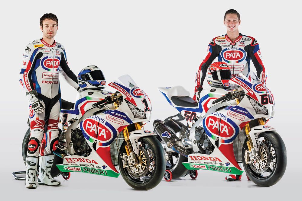 Presentado el equipo Honda oficial del Mundial de Superbike