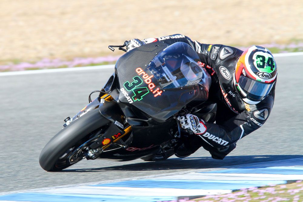 Giugliano cierra el test de Jerez con el mejor crono