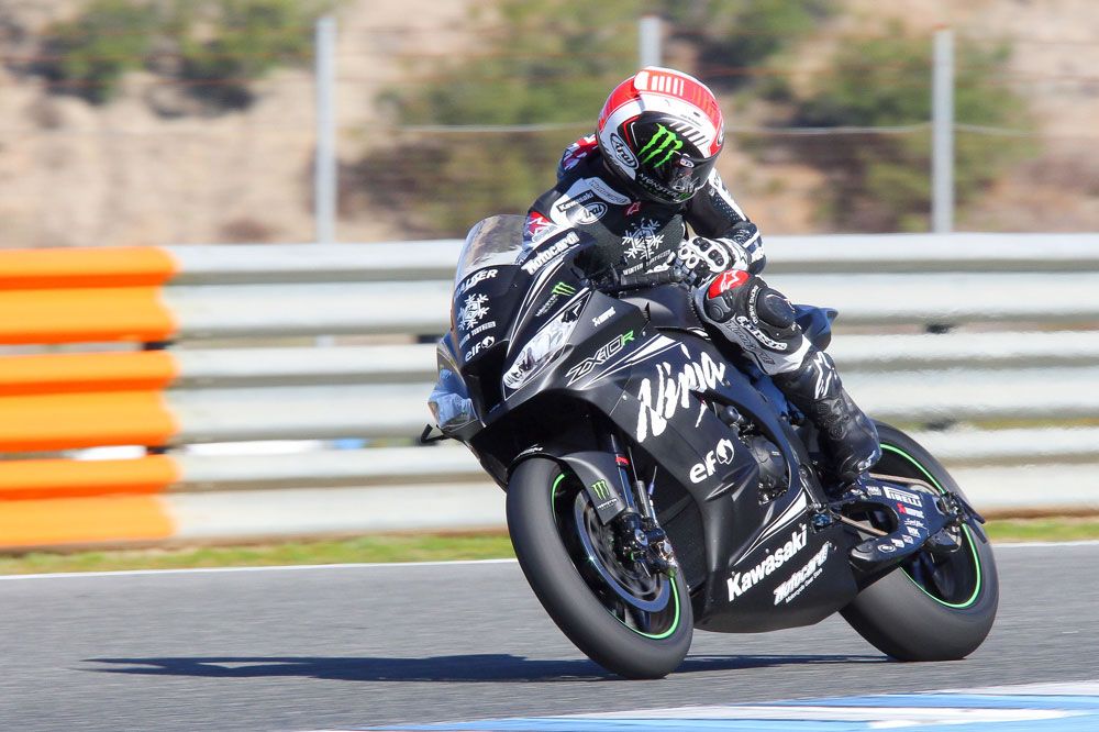 Jonathan Rea, el más rápido la primera jornada en Jerez