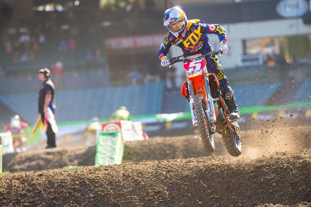 Victoria de Dungey en el AMA de Supercross