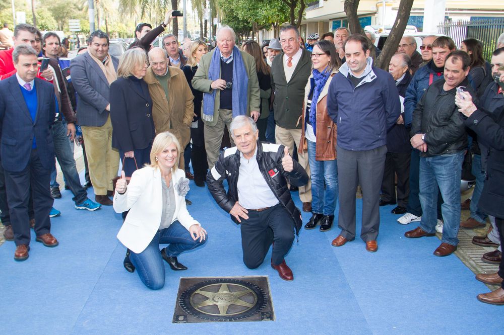 Giacomo Agostini ya tiene su placa en el Paseo de la Fama de Jerez