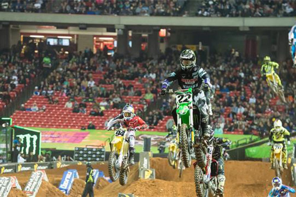 Chad Reed gana la octava prueba del AMA de Supercross