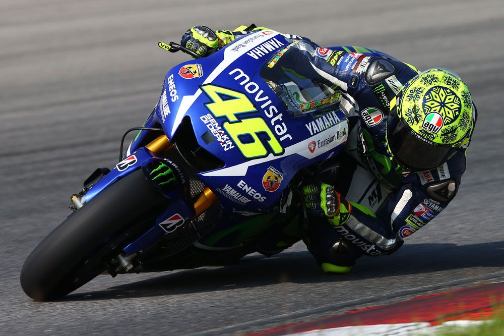Valentino Rossi, el más rápido hoy en Sepang