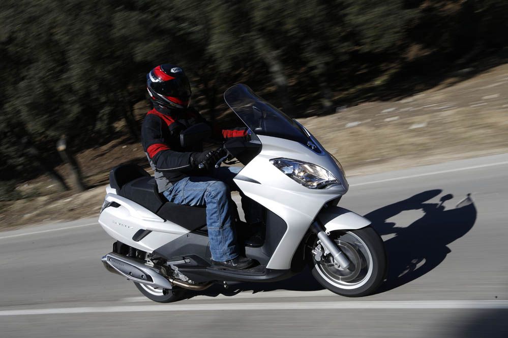 Peugeot Satelis 400. Prueba