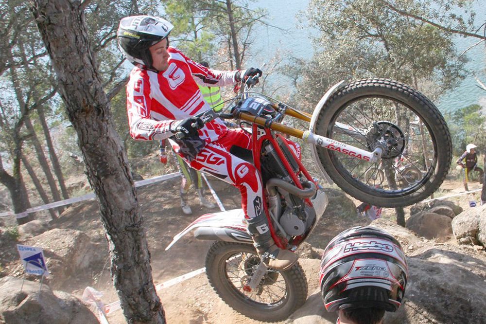 Víctor Palomares gana la prueba de TR2 del Nacional de Trial