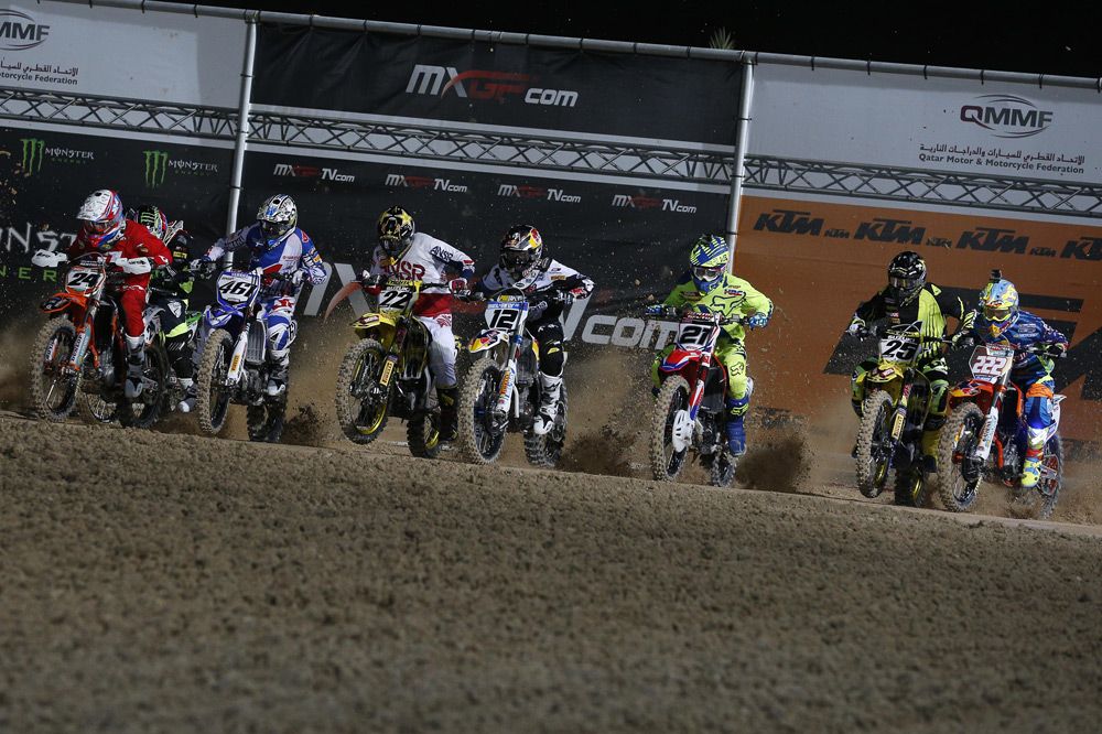 Max Nagl logra la primera victoria del Mundial de Motocross en Qatar