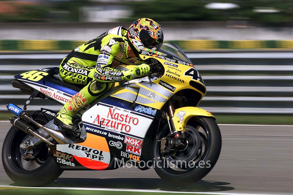 Mundial 2001: Rossi comienza su reinado